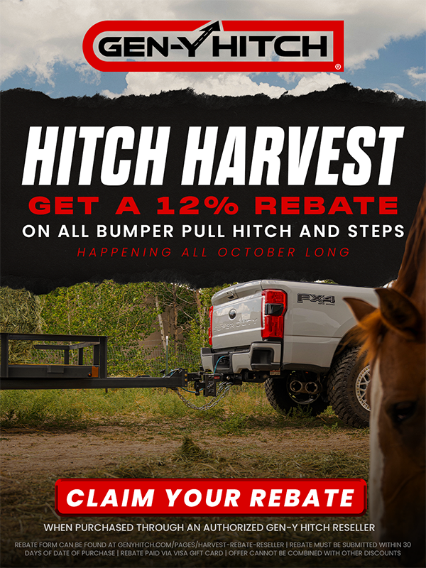 Gen-Y Harvest Hitch Rebate