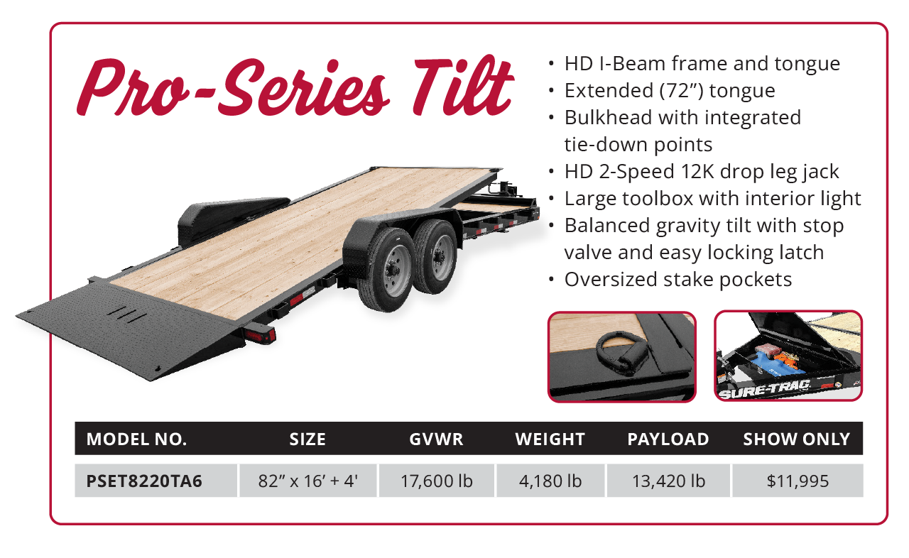 Pro Series Tilt Trailer