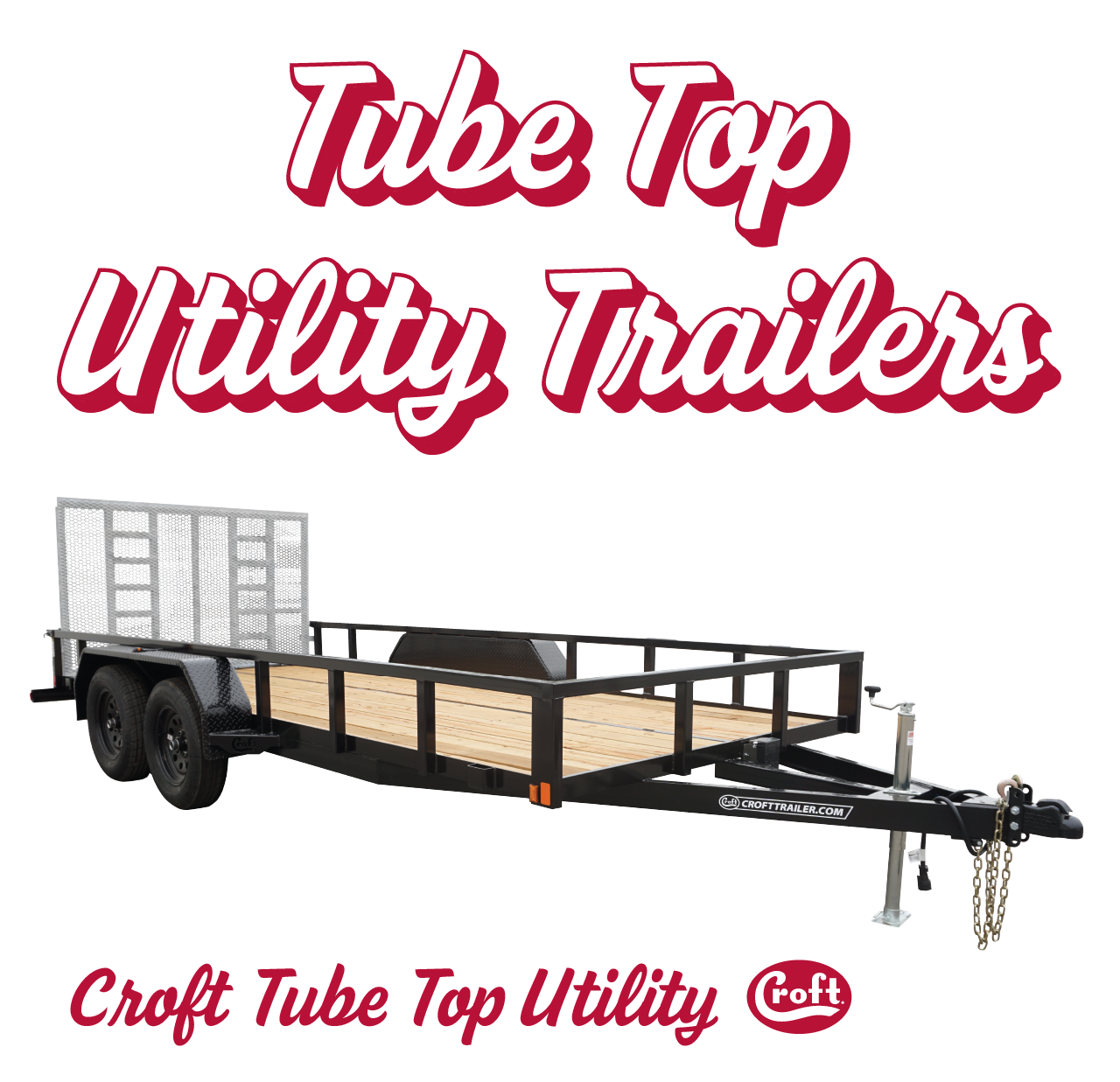 Tube Top Utiliy Trailers