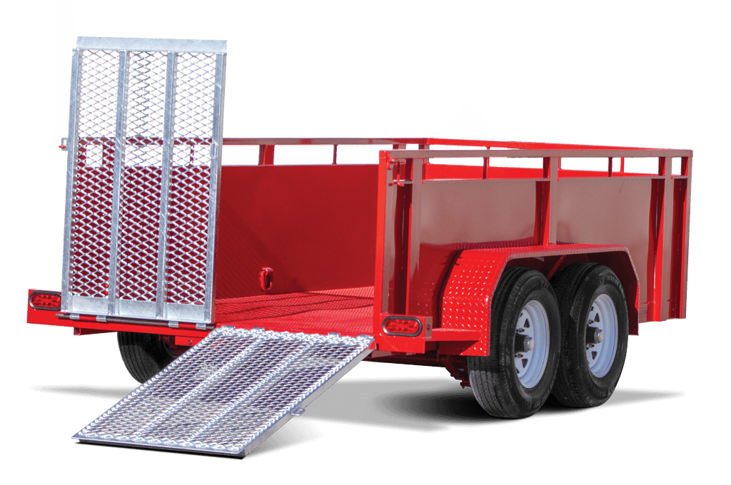 High Side Utility Trailer