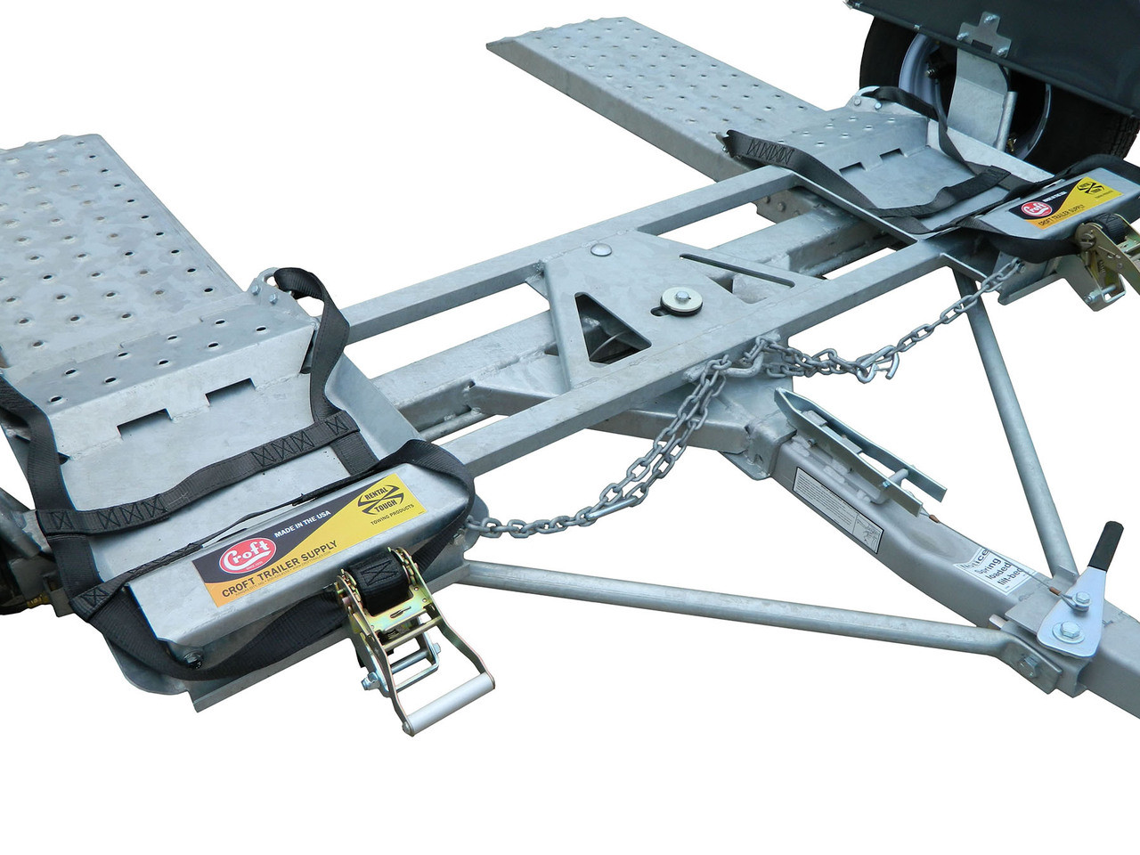 CGTD76DB --- CROFT Torsion Axle Tow Dolly with Surge Disc Brakes - GT400