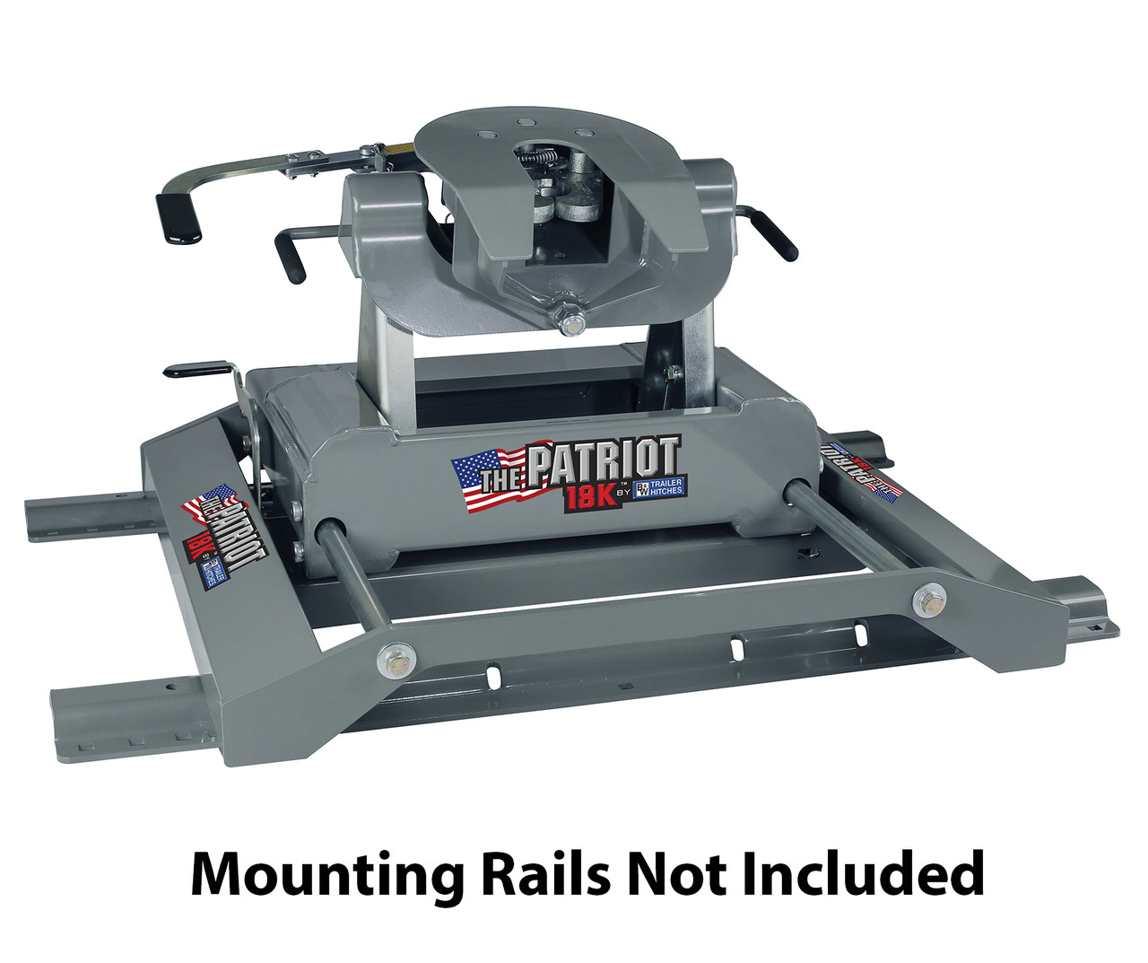 BW3270 --- B & W Patriot 18K Slider Fifth Wheel Hitch - Made in the