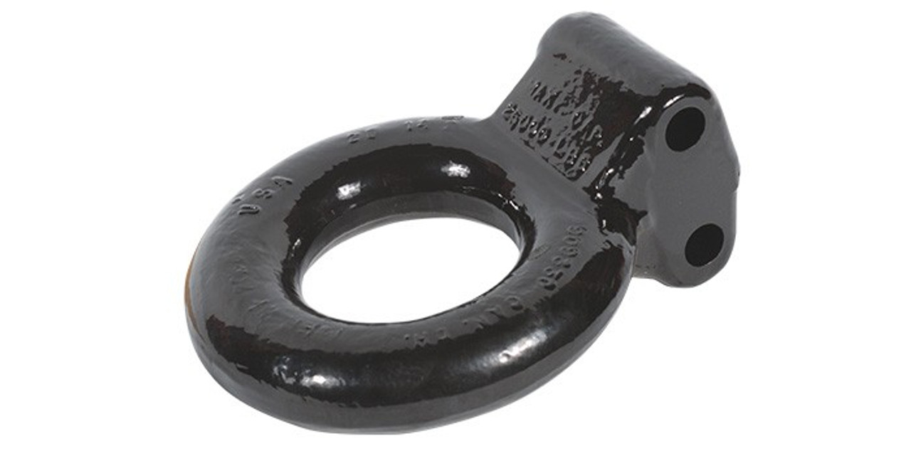 09557-81 --- Adjustable 3" Tow Ring - 25,000 lb Capacity - Black