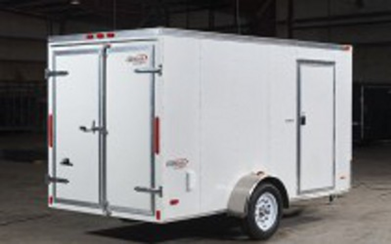 SC610SADGT --- 6' X 10' Enclosed Trailer with Double Rear Doors - Torsion - Bravo