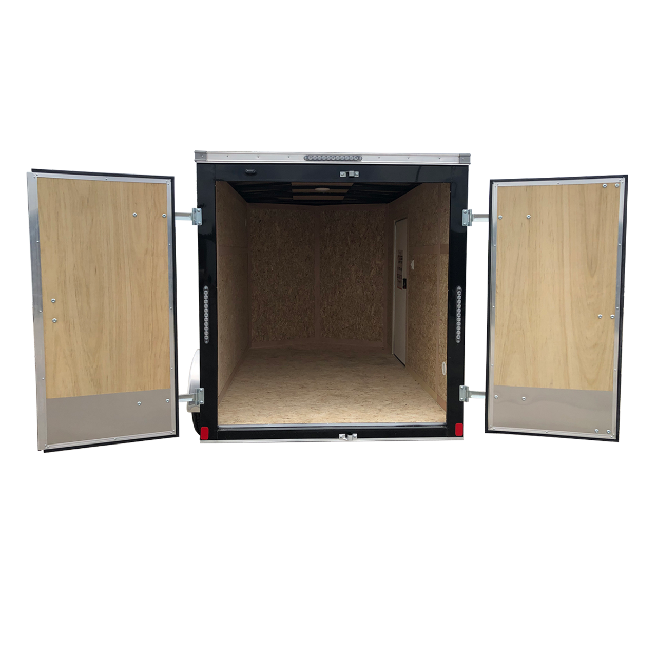 SC610SADGT --- 6' X 10' Enclosed Trailer with Double Rear Doors - Torsion - Bravo