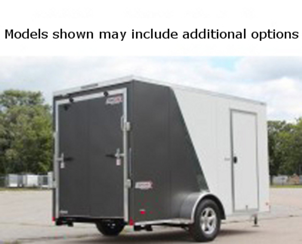 SC612SADRDSS --- 6' X 12' Enclosed Trailer with Ramp Door - Torsion - Bravo