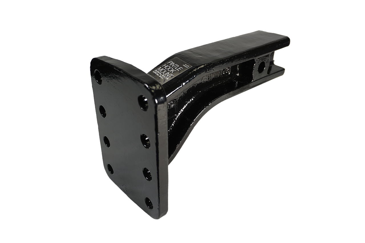PM25812 --- 2.5" Receiver Mounted Pintle Hook Adapter - 8 Holes - 20,000 lb Capacity