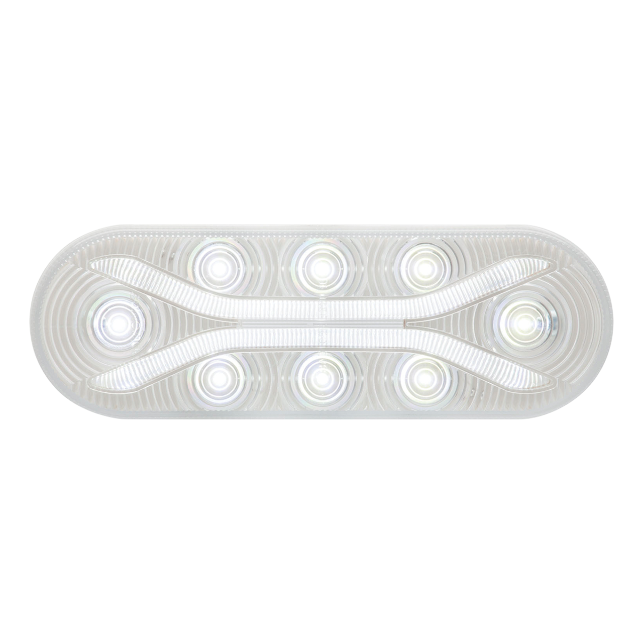 BUL602CBP --- Oval Sealed LED Clear Back-Up Light