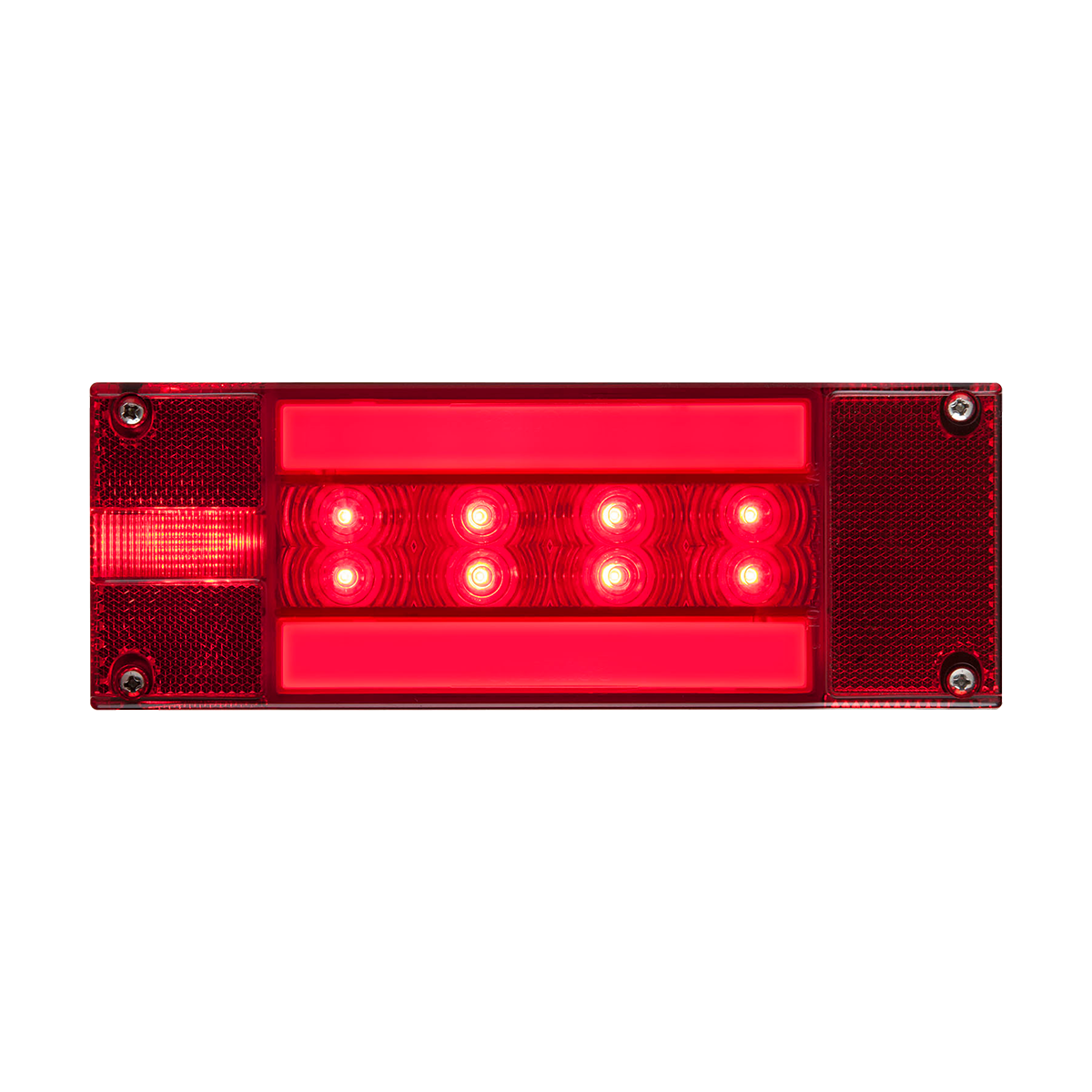STL117RBP --- Glolight Retangular LH Sealed LED Red Stop/Turn/Tail Light