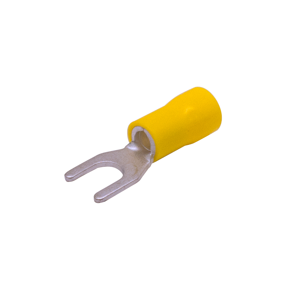 T12858 Yellow Spade Terminal Package 10