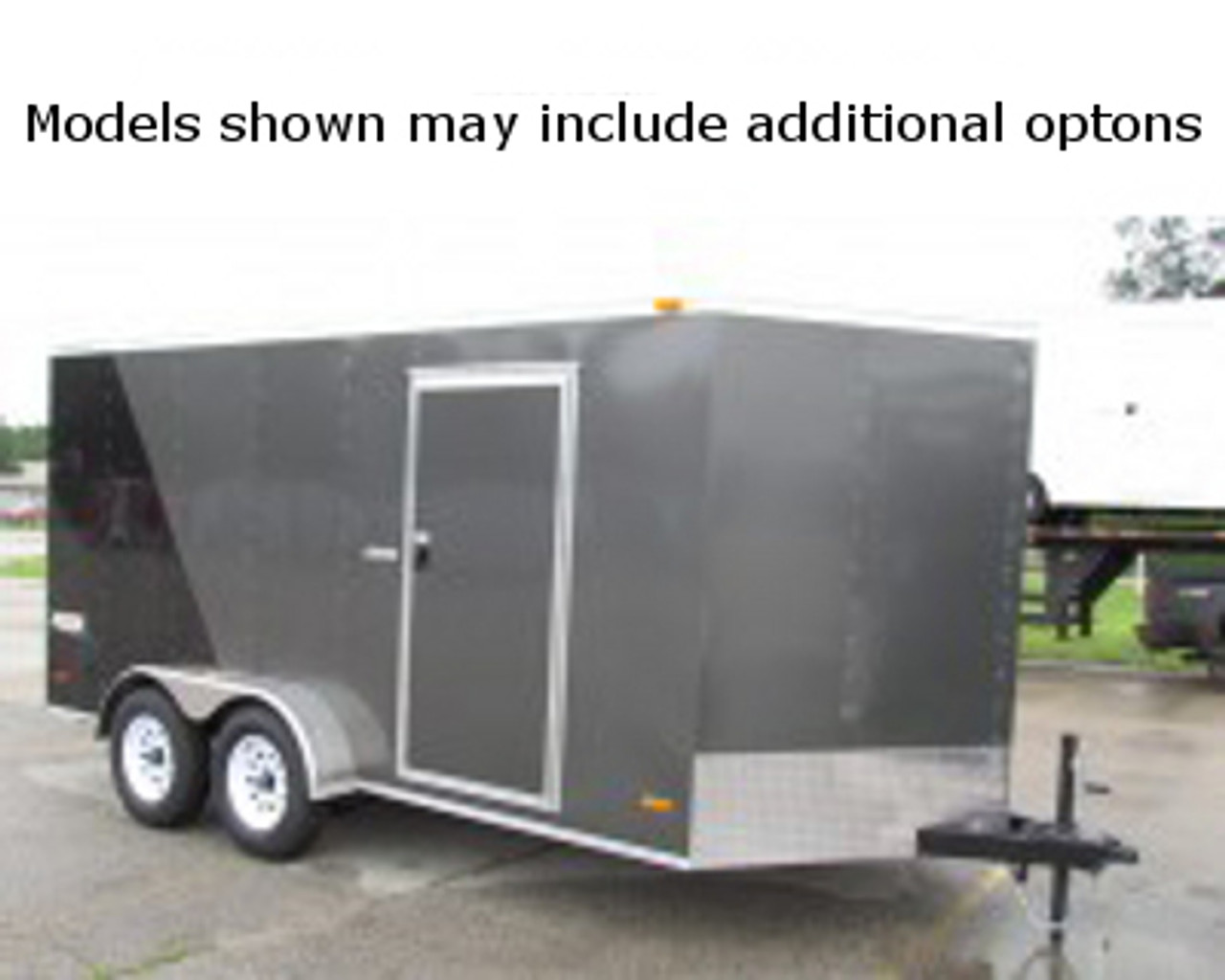 SC10218TA2D --- 8.5' X 18' Enclosed Tandem Trailer with Double Rear Doors - Bravo