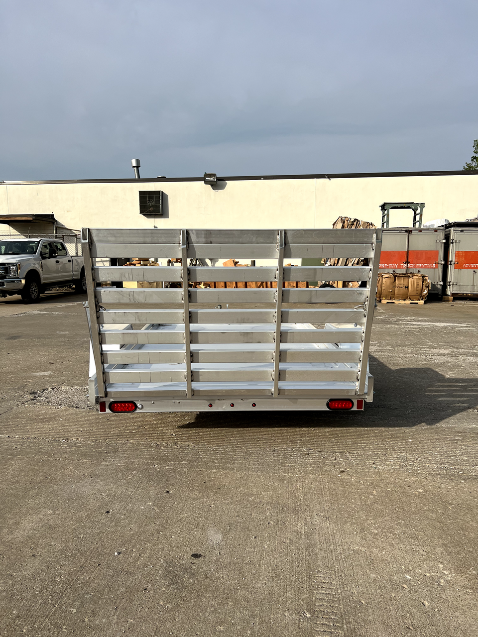 AL7210H --- 2023 Aluma 72x10' Aluminum Utility Trailer - 3.5K #AL3414