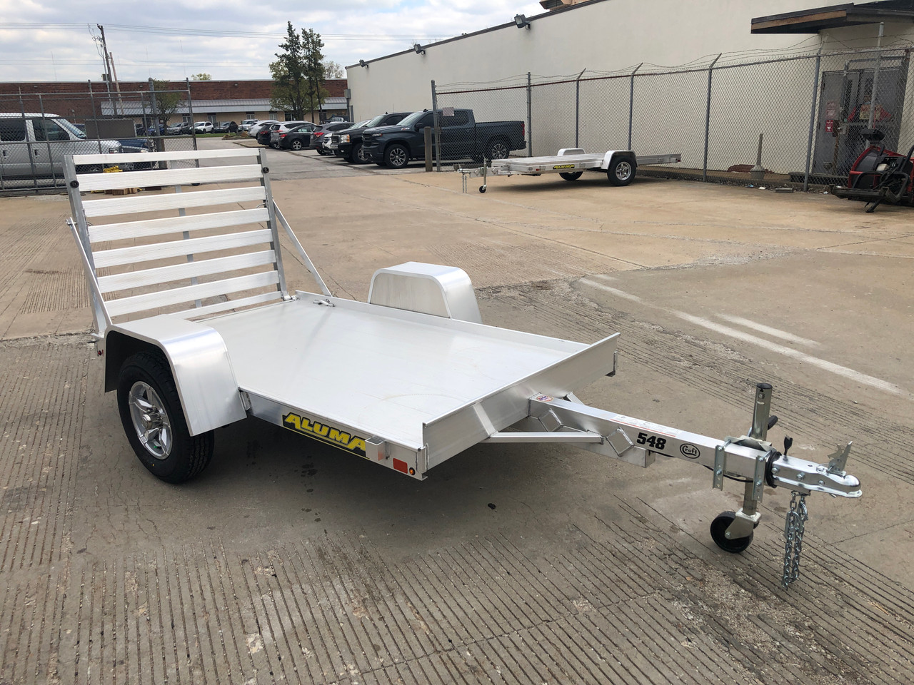 AL548 --- 2023 Aluma 54"x8' Aluminum Utility Trailer #AL4517