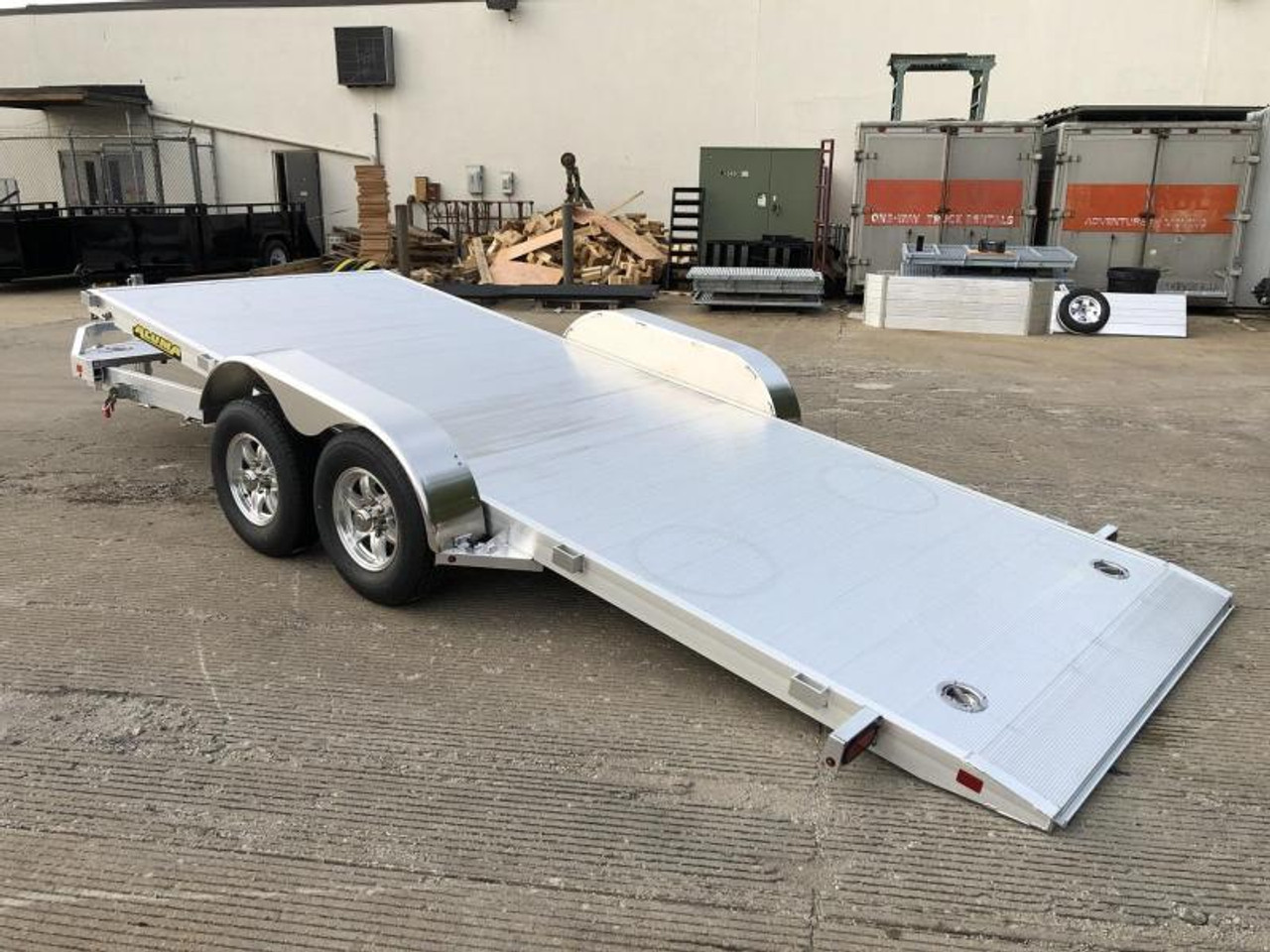 AL8218TILT --- 2024 Aluma 82"x18' Tilt Bed Trailer #AL8653