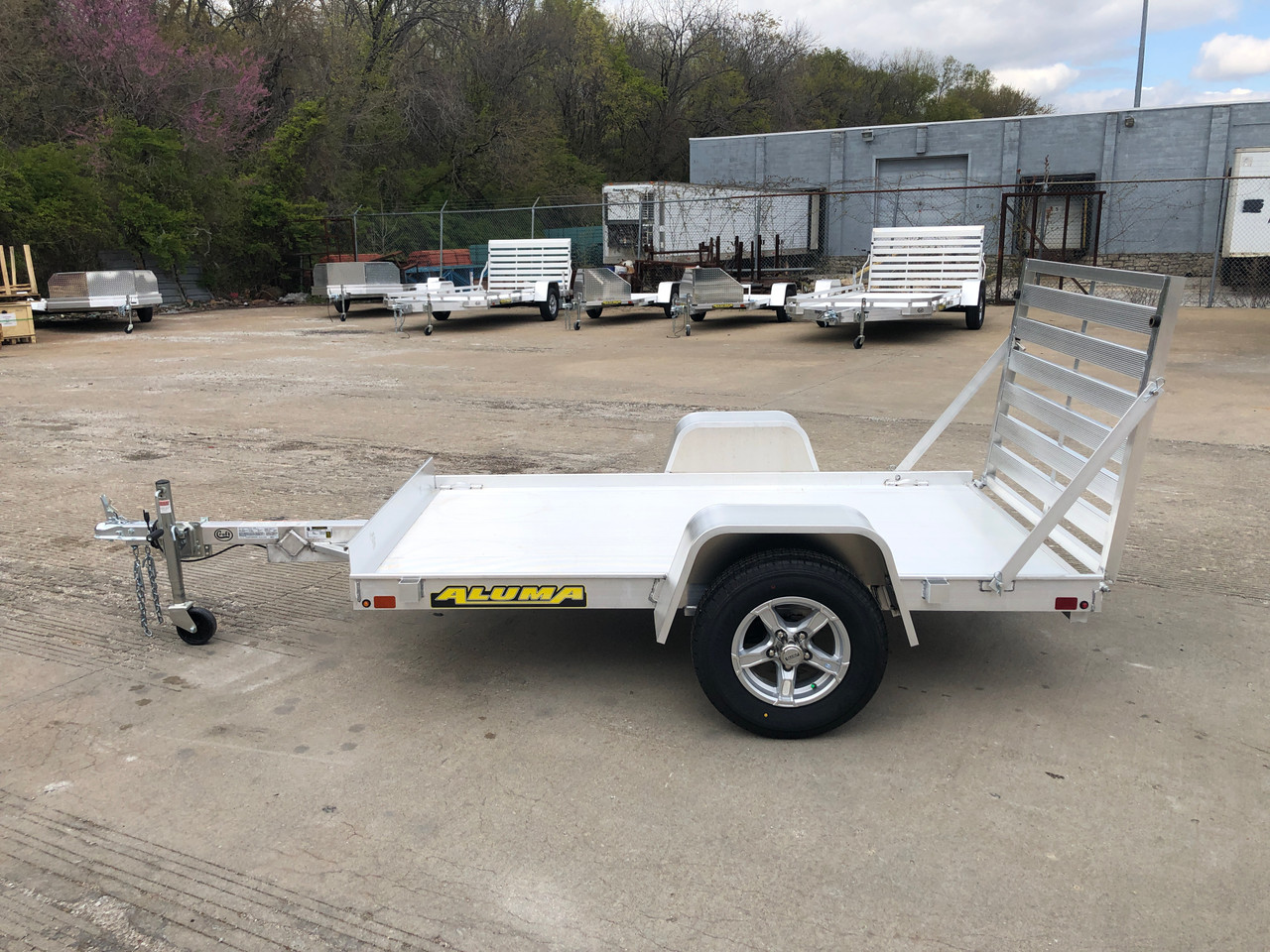 AL548 --- 2023 Aluma 54"x8' Aluminum Utility Trailer #AL5819