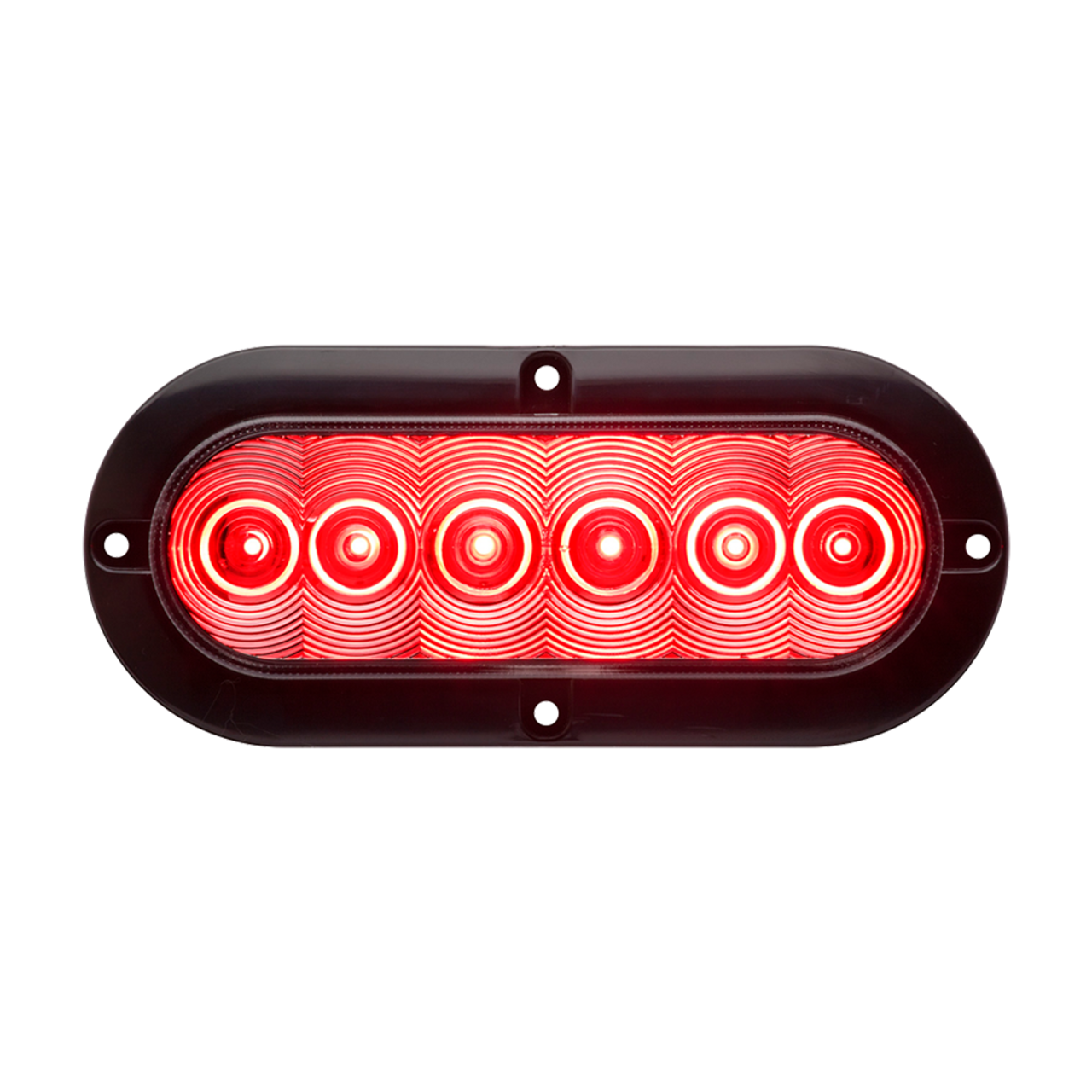 STL73RCBP --- Oval Sealed LED Red Stop/Turn/Tail Light - 6 Diodes