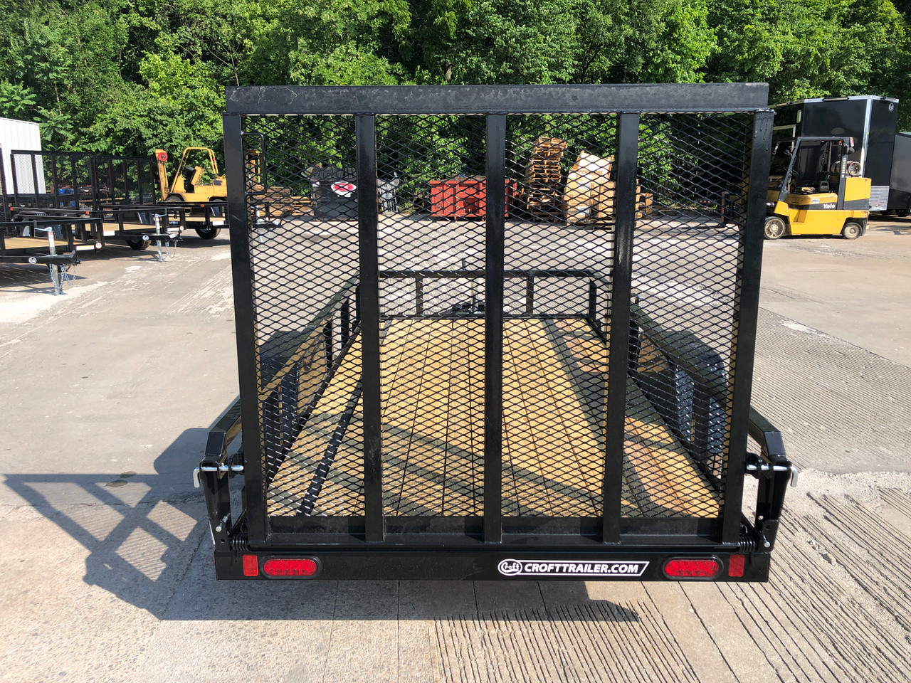 STR5010GT --- CHARCOAL --- 2023 Sure-Trac 5'x10' Tube Top Utility Trailer #ST0580