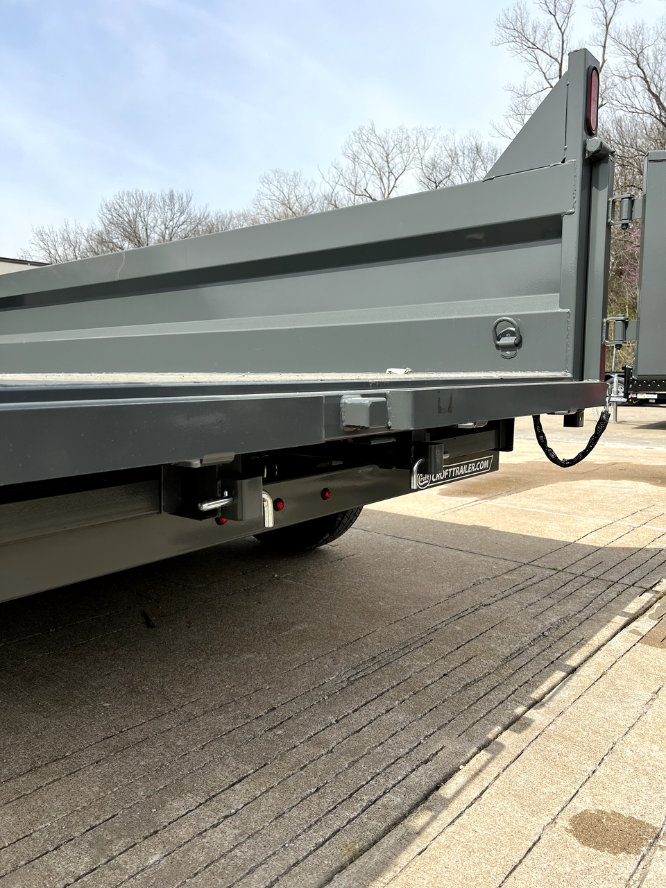 STD8012TA4 --- CHARCOAL --- 2023 Sure-Trac 80x12' HD Low Pro Dump Trailer- 12k #ST9939