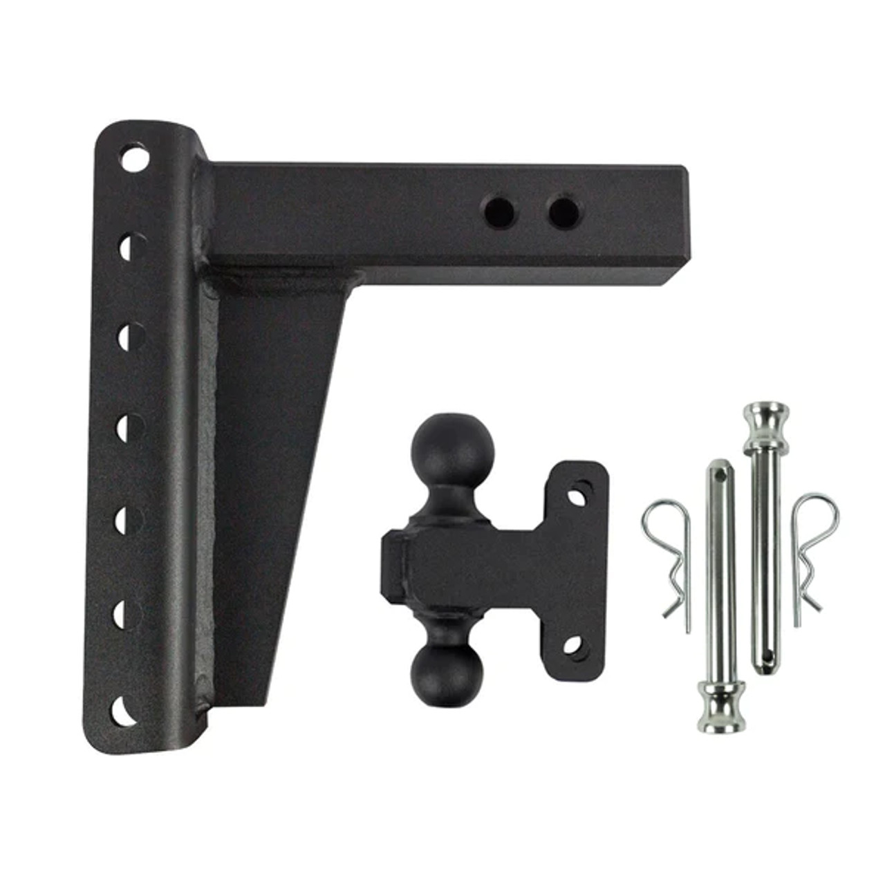 BPHD208 --- Dual-Ball Five Position 2" Shank Heavy Duty Hitch - 22k