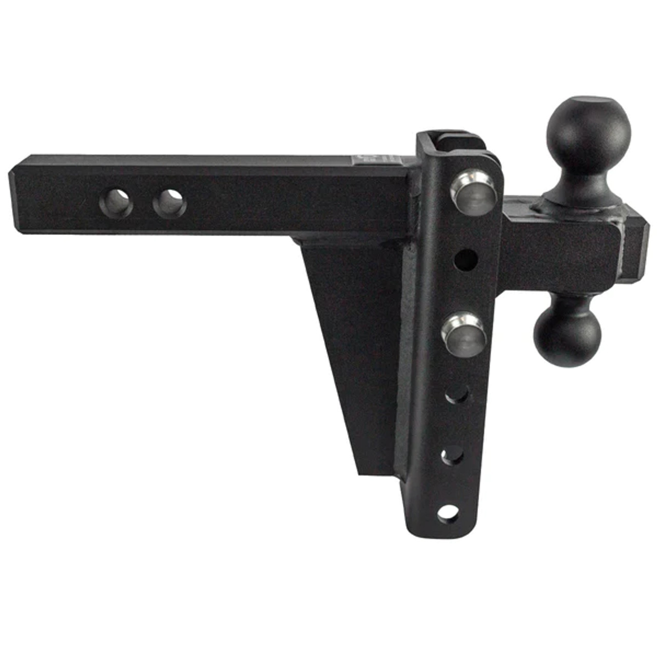 BPED206 --- Dual-Ball Four Position 2" Shank Extreme Duty Hitch - 30k