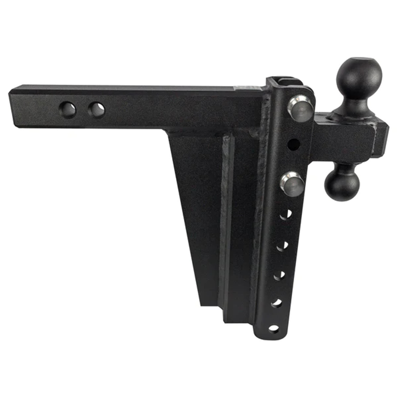 BPED2010 --- Dual-Ball Six Position 2" Shank Extreme Duty Hitch - 30k
