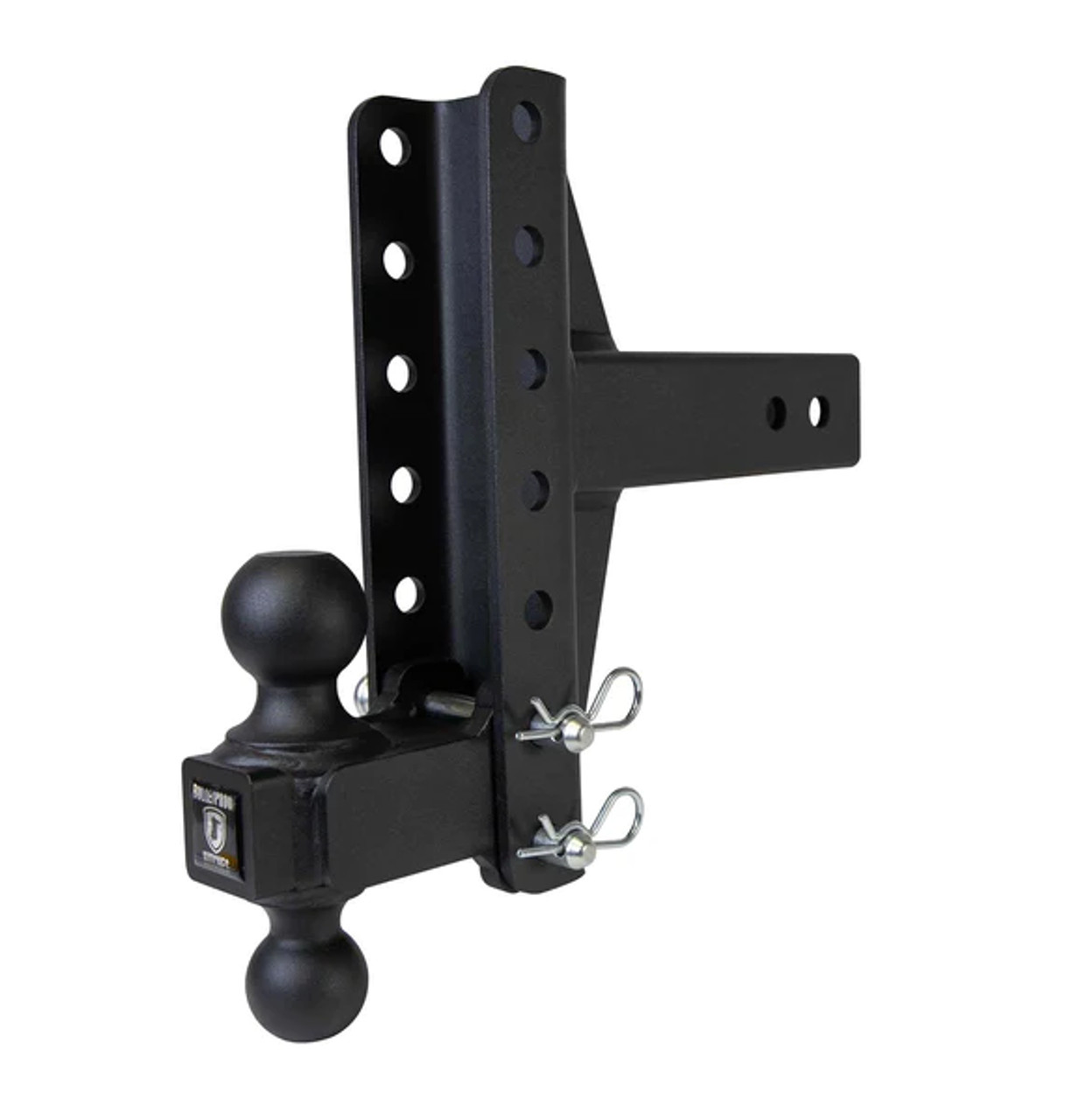 BPMD25OFFSET --- Dual-Ball Four Position 2-1/2" Shank Offset Medium Duty Hitch - 14k