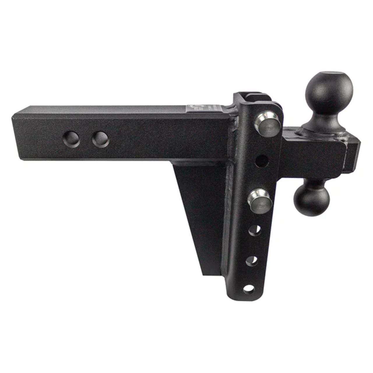 BPHD256 --- Dual-Ball Four Position 2-1/2" Shank Heavy Duty Hitch - 22k