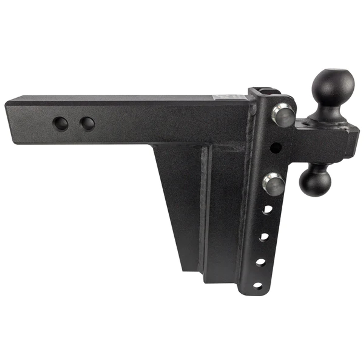 BPED258 --- Dual-Ball Five Position 2-1/2" Shank Extreme Duty Hitch - 36k