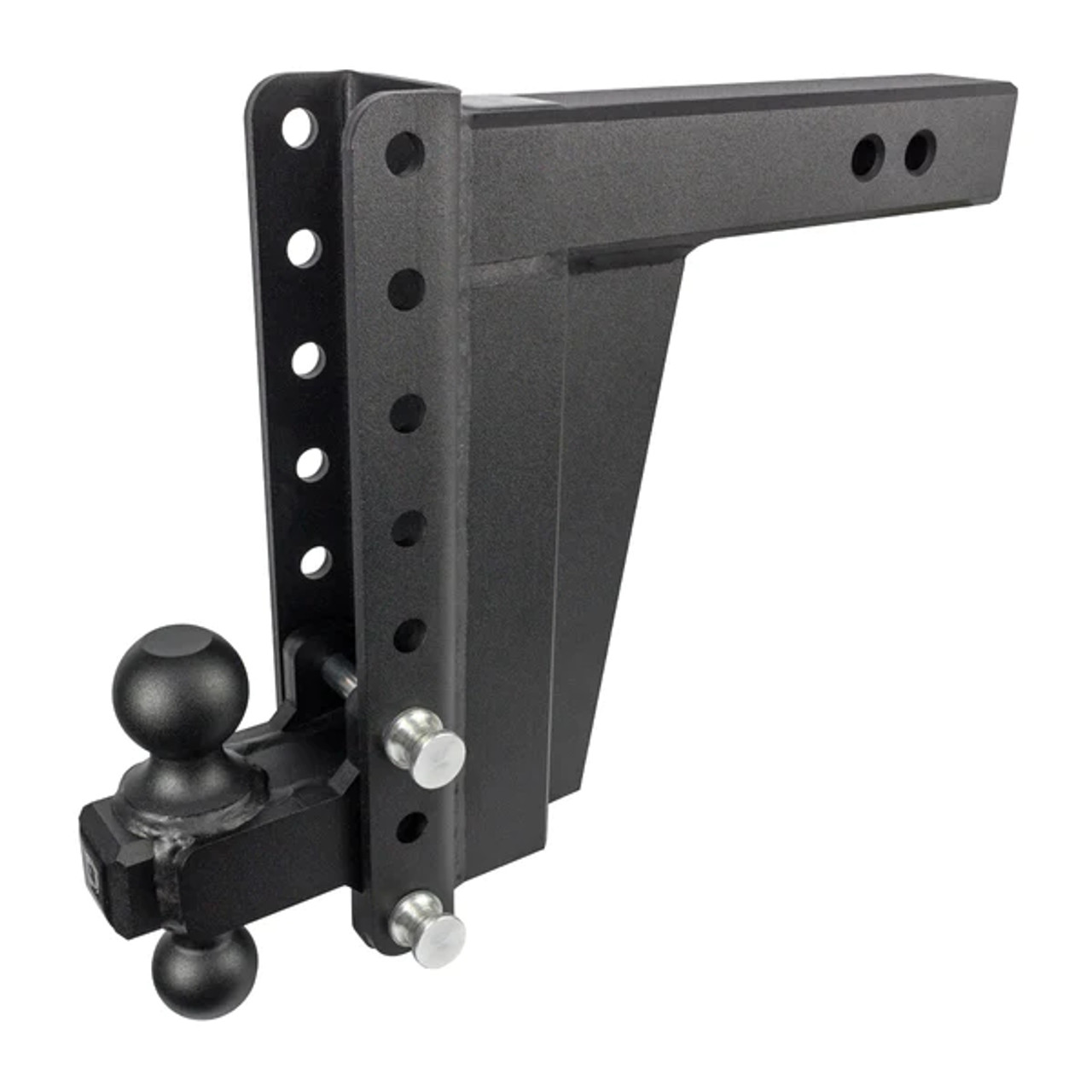 BPED2510 --- Dual-Ball Six Position 2-1/2" Shank Extreme Duty Hitch - 36k