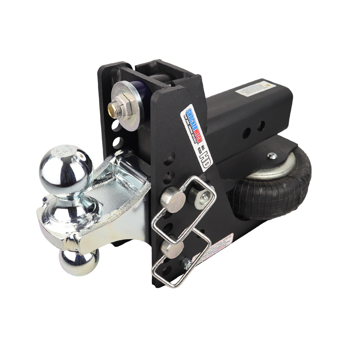 SHHDMB62030 Shocker Air Hitch DoubleBall Mount Croft Trailer