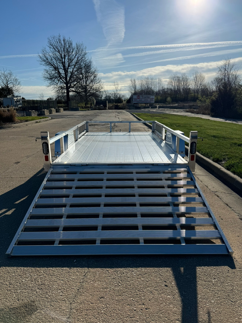 AR712GTA-ATV - 2024 Black Rhino 7'x12' Aluminum Tube Top with ATV Side Ramps #AR3313