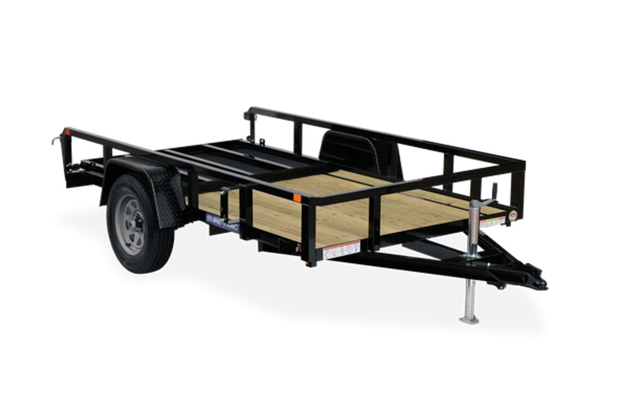 STR5010GT --- 2024 Sure-Trac 5'x10' Tube Top Utility Trailer #ST8031