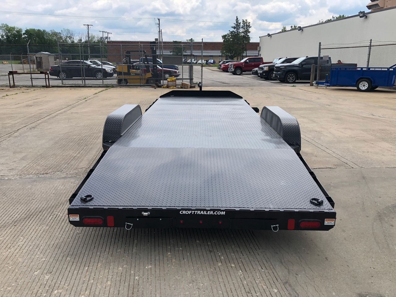  STCH8220SDTA3 --- CHARCOAL --- 2024 Sure-Trac 82x 20' Steel Deck Car Hauler - 10k #ST8007