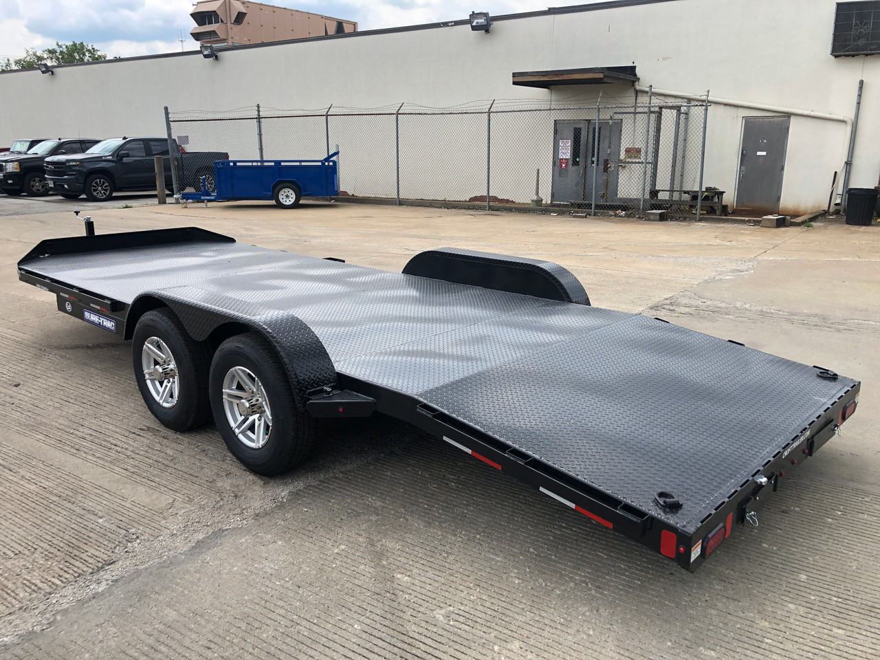  STCH8220SDTA3 --- CHARCOAL --- 2024 Sure-Trac 82x 20' Steel Deck Car Hauler - 10k #ST8007