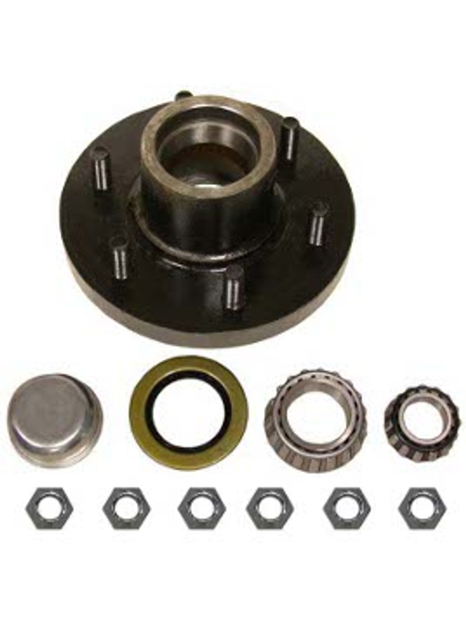 1-42655A --- 6 on 5-1/2" Hub Assembly - 6,000 lb