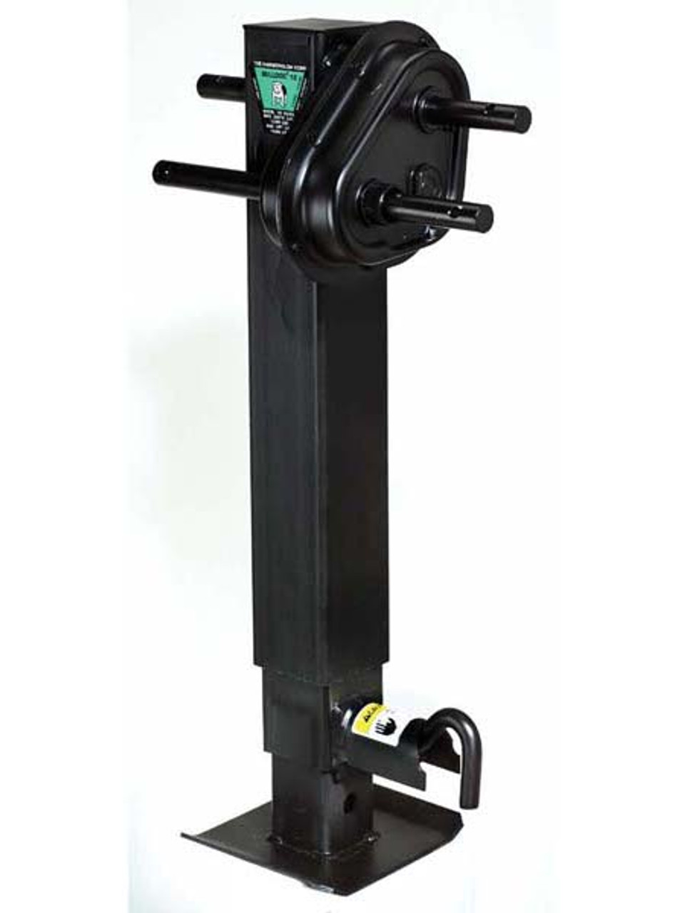 183902 --- BULLDOG Two Speed Drop Leg Trailer Jack - Pin to Side - 10,000