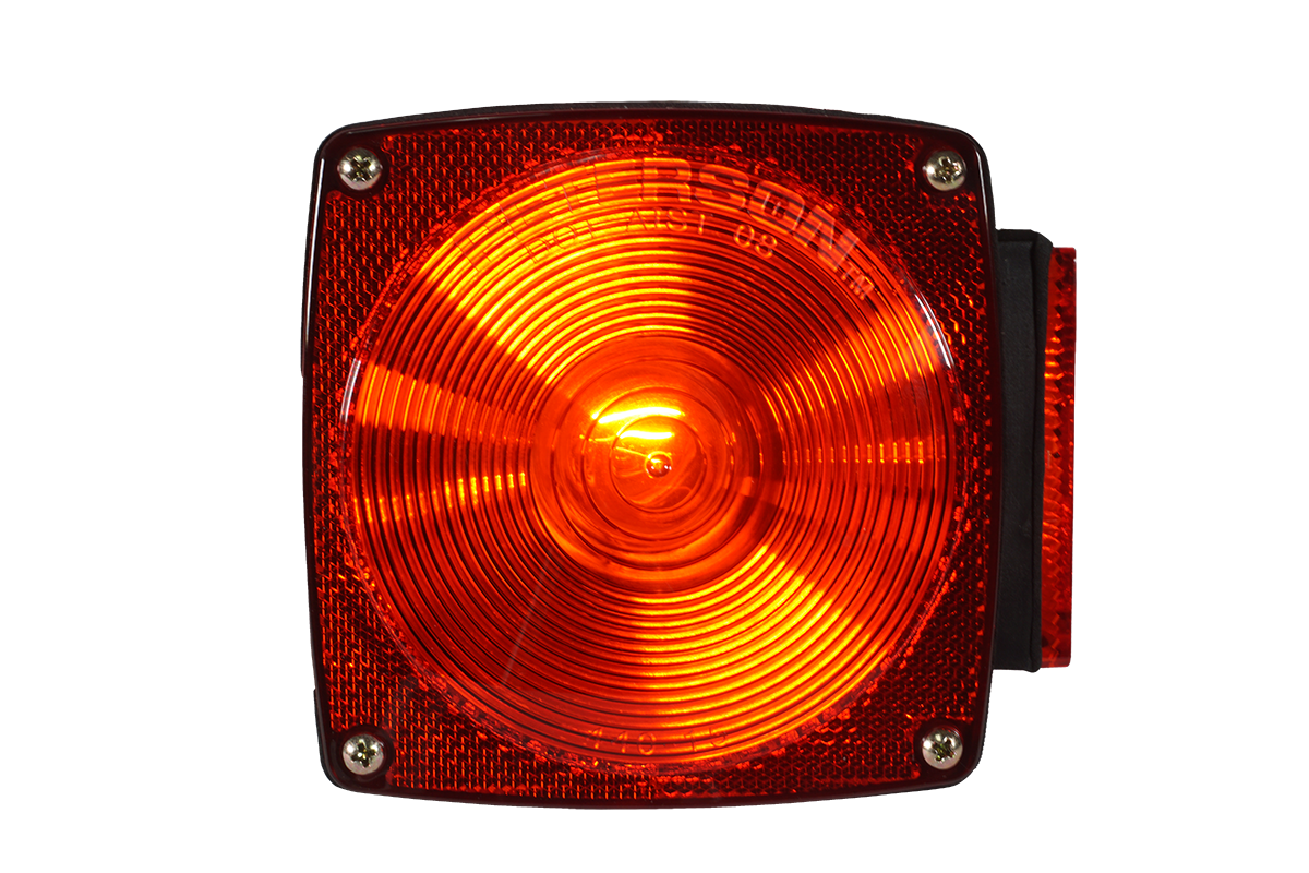 PPI 1 Pair LED Submersible Square Trailer Lights – Stop/Tail/Turn – Under 80