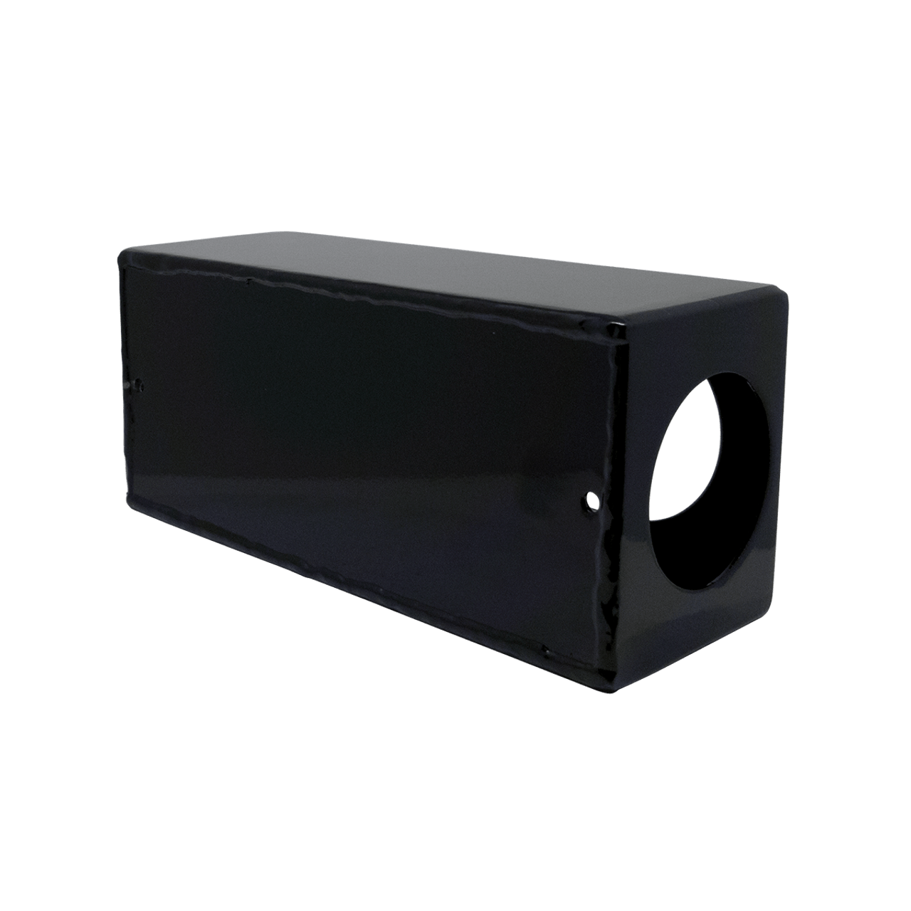 LB383SL --- Black Oval Tail Light Guard Box  with Side Light