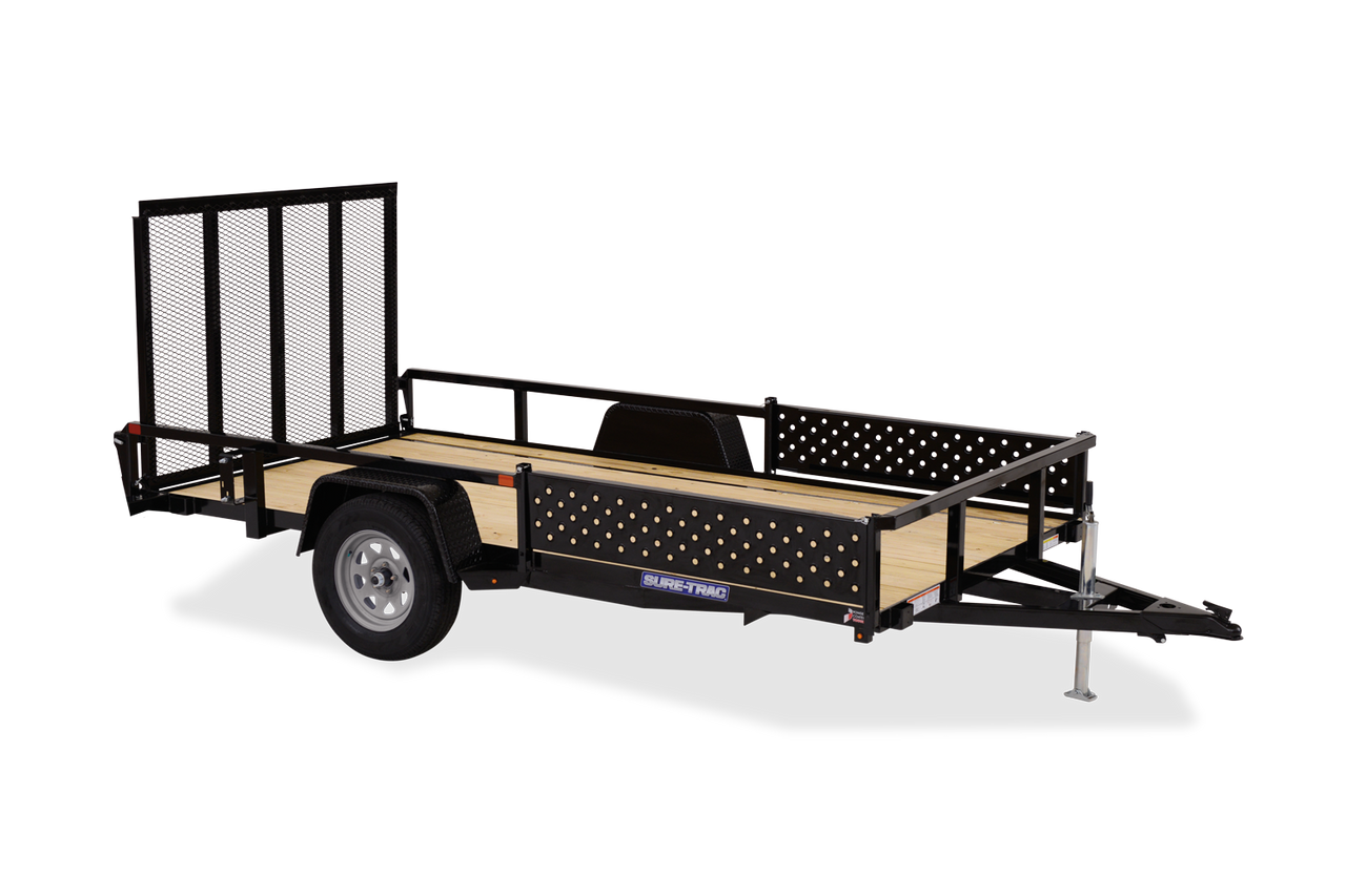 STR712GT-ATV --- 7' x 12' ATV Trailer with ATV Ramps