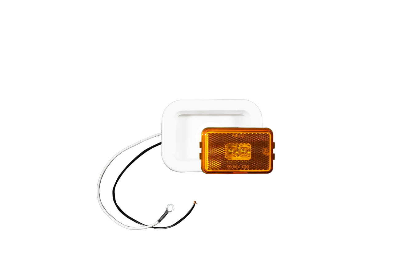 LED129KA2 --- LED Rectangular Sealed Clearance/Side Marker Light Kit - Amber