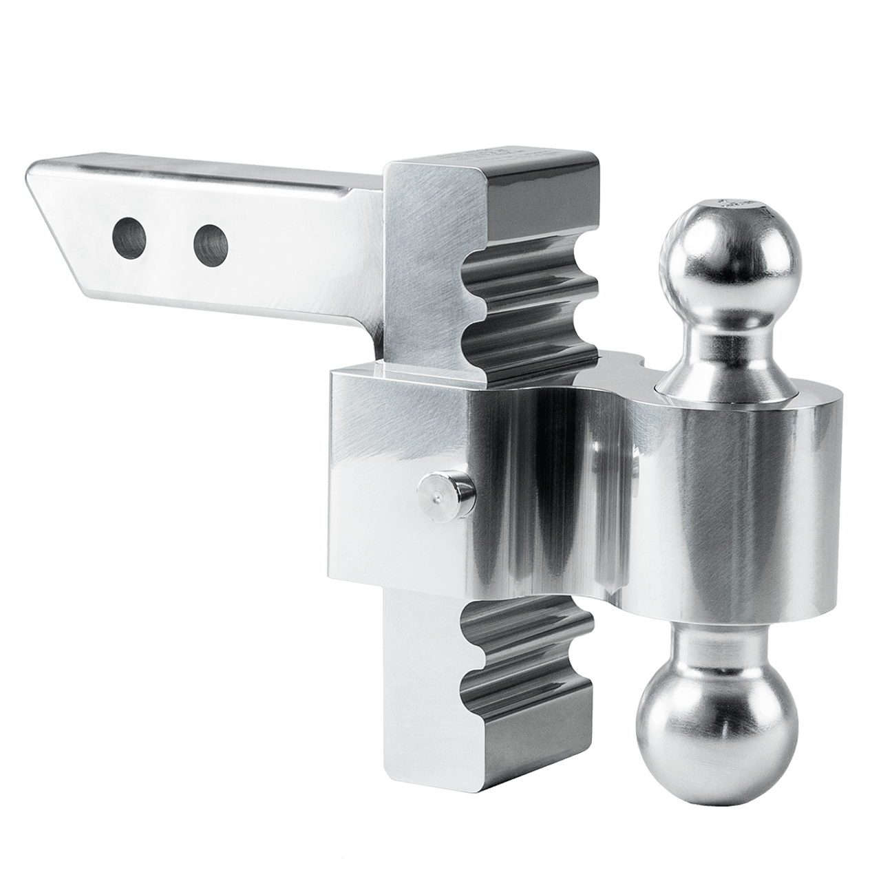 3410 --- Rapid Hitch Adjustable Aluminum Double Ball Mount