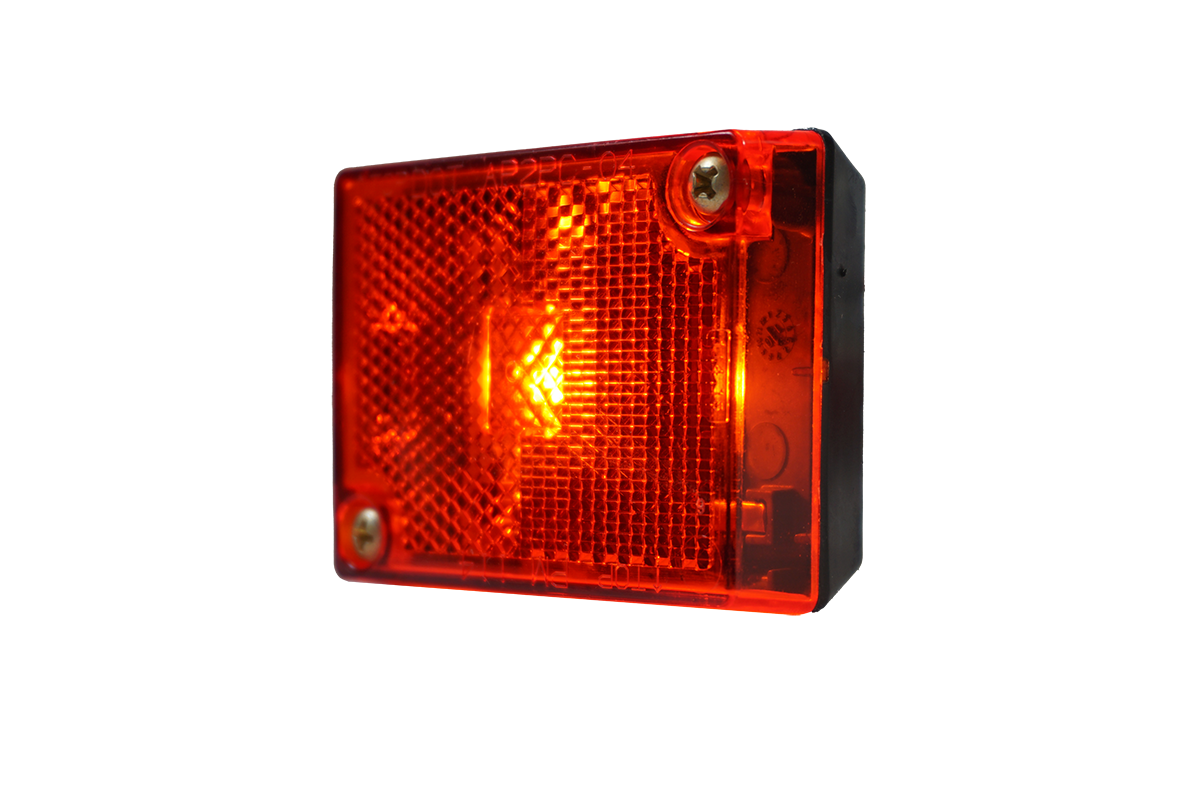 114R Rectangular Clearance/Side Marker Light with Reflex