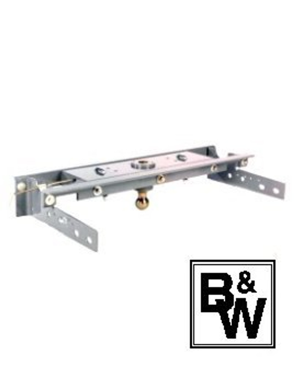 BW1057 --- B&W 30K Underbed Turnover Gooseneck Trailer Hitch - Chevy/GMC