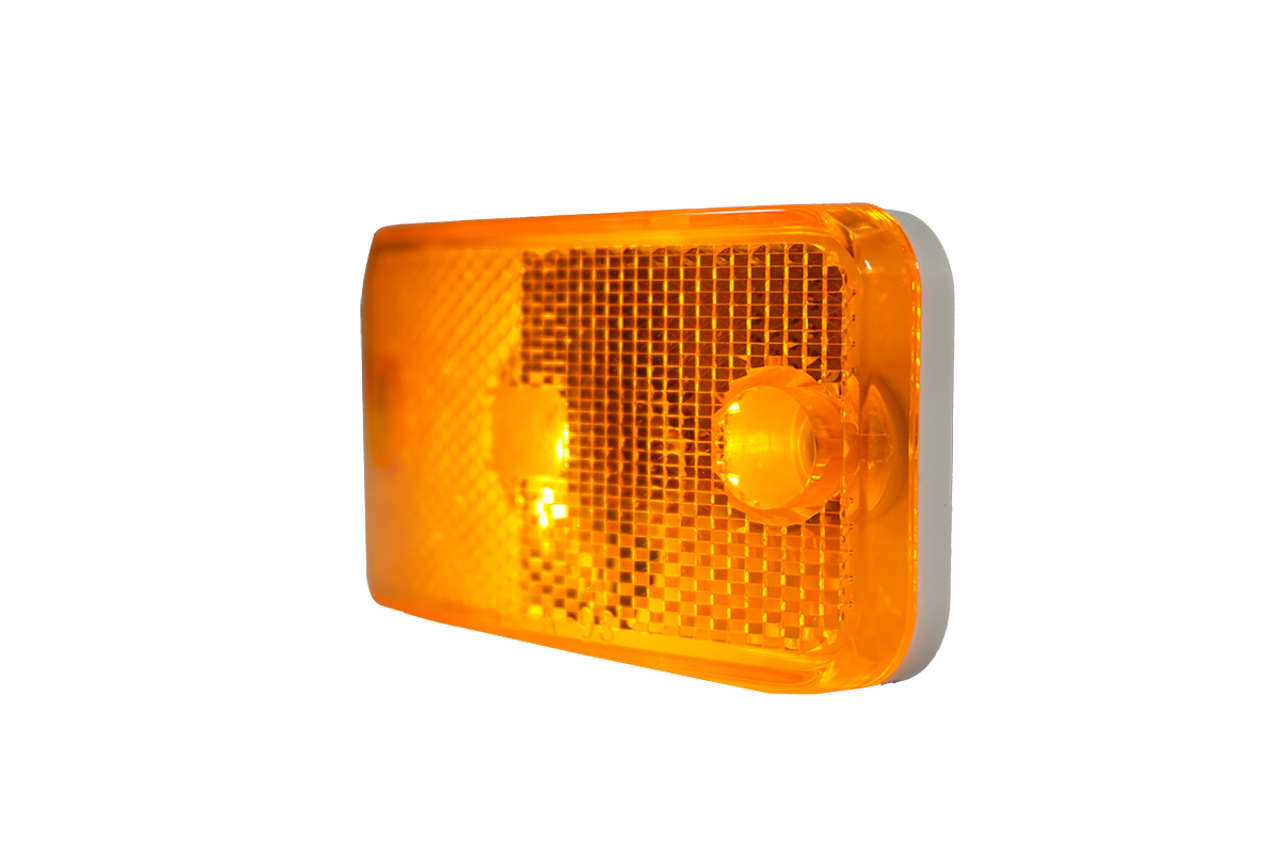 2548A --- Rectangular Clearance/Side Marker Light with Reflector