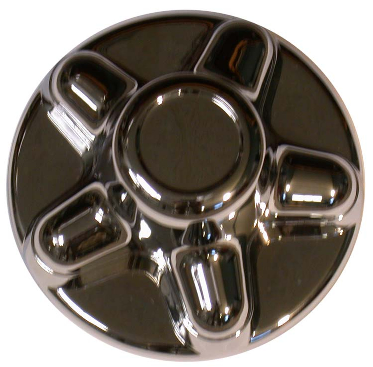 QT545C --- Chrome Hub & Lug Cover - Fits 5 on 4.5"