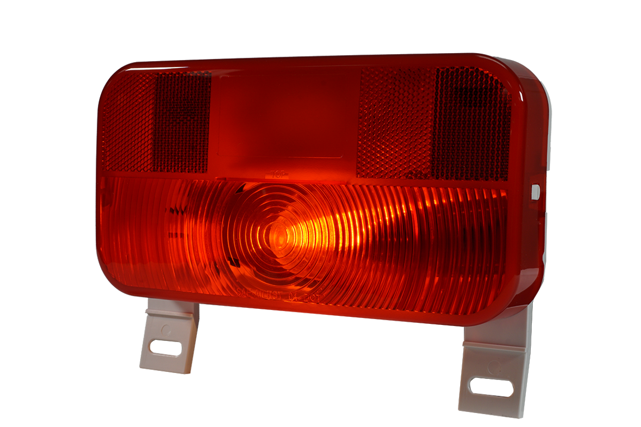 25923RL --- RV Tail Light with Reflex & License Plate Light