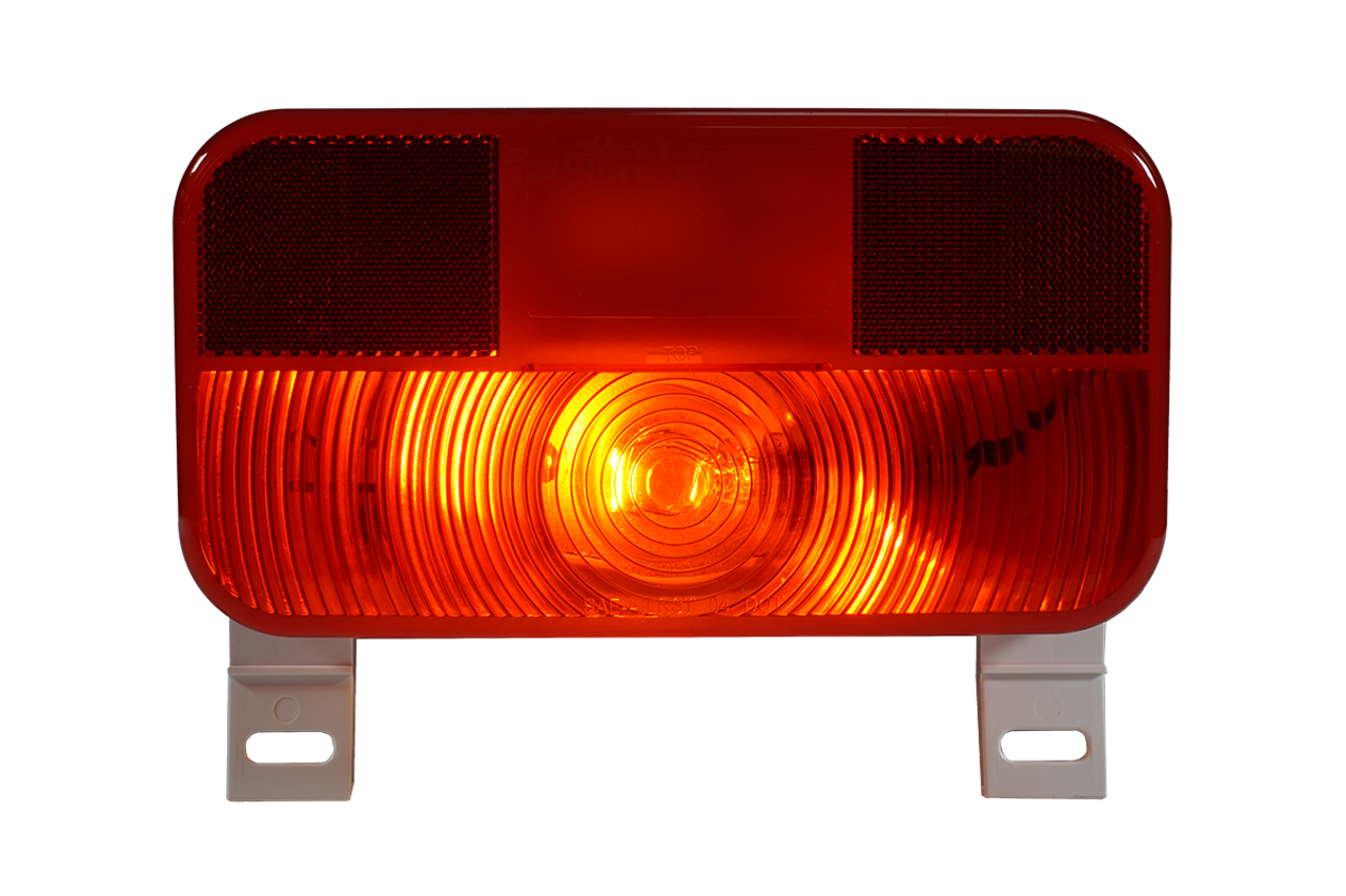 25923RL --- RV Tail Light with Reflex & License Plate Light