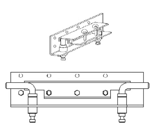 6004 --- Demco UMS Adapter plates, 24-UAS-18