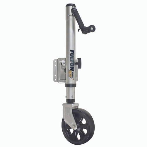 141133 --- FULTON Swivel Sidewind XLT Trailer Jack with Caster - 1,500 lb Capacity