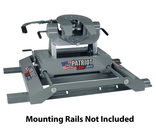 BW3270 --- B&W Patriot 18K Slider Fifth Wheel Hitch - Made in the USA